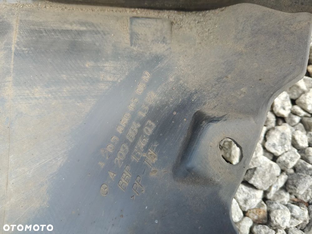 MERCEDES W209 Clk Nadkole Przednie Przód Oryginał Pakiet AMG - 6