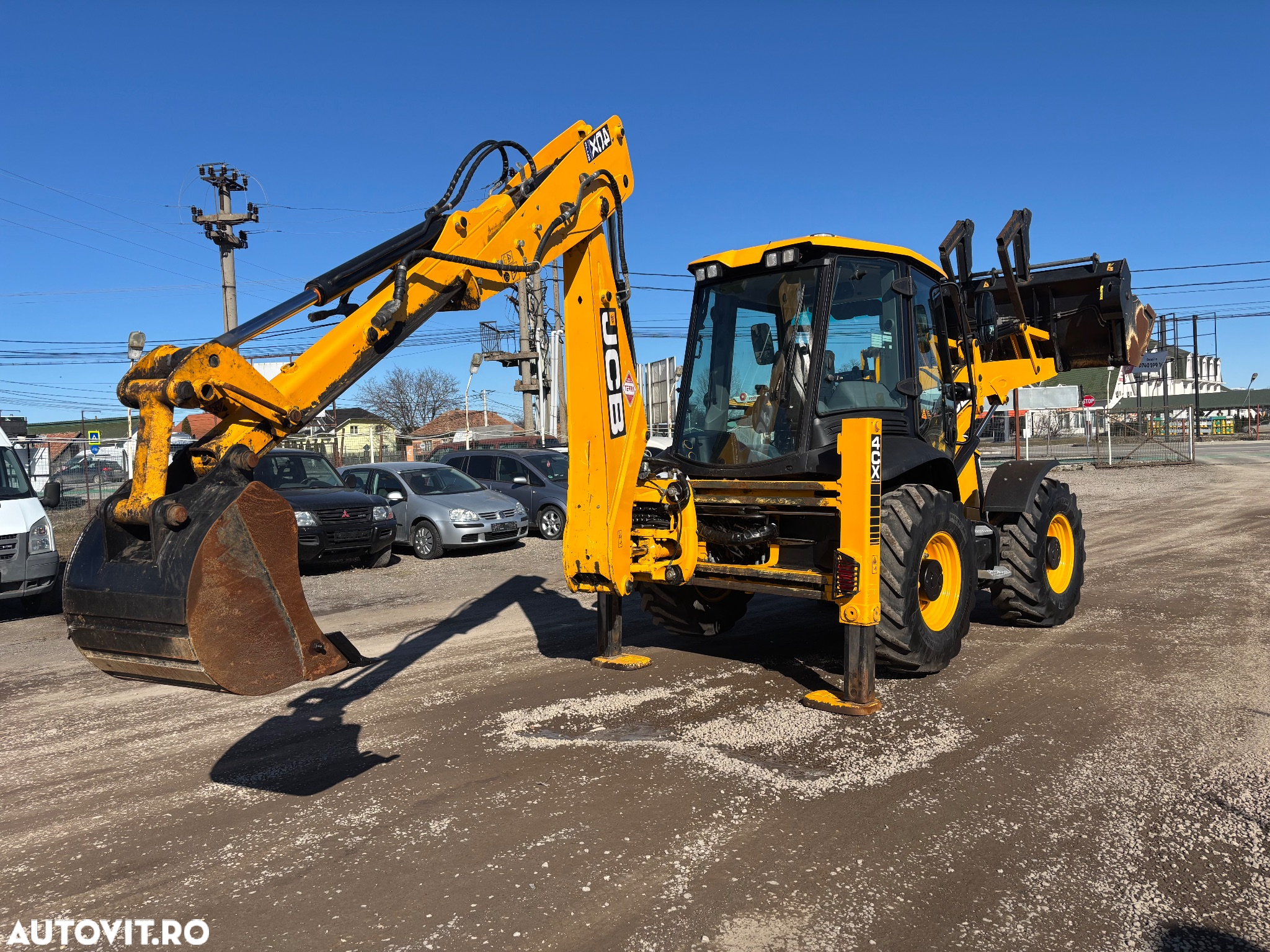 JCB 4CX PLUS, an 2023, full joystick, 1200 ore - 6