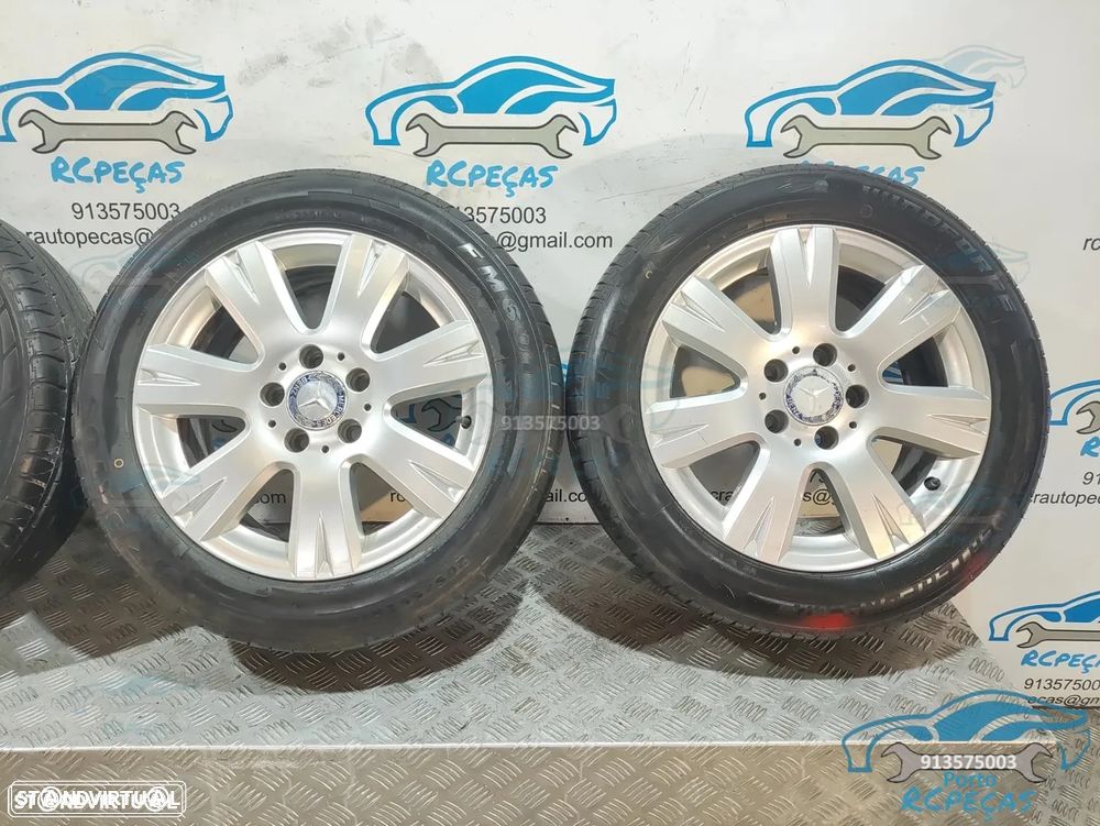 Jantes 16" | 5x112 - Originais Mercedes Benz - 7J | ET43 | 5 x 112 - 205 55 16 | Pneus | Jante | A2044012602 | 2044012602 | 16 Polegadas | Conjunto - 4