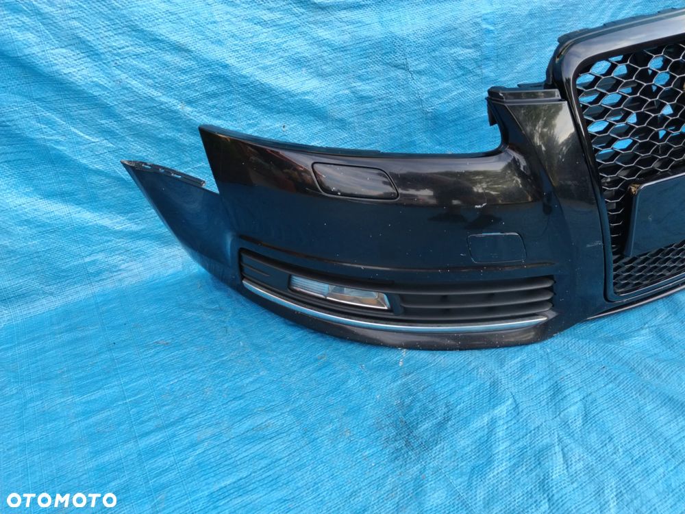 84F Zderzak Przód Przedni AUDI A6 C6 LIFT FL SLINE s-line spryski xenon - 6