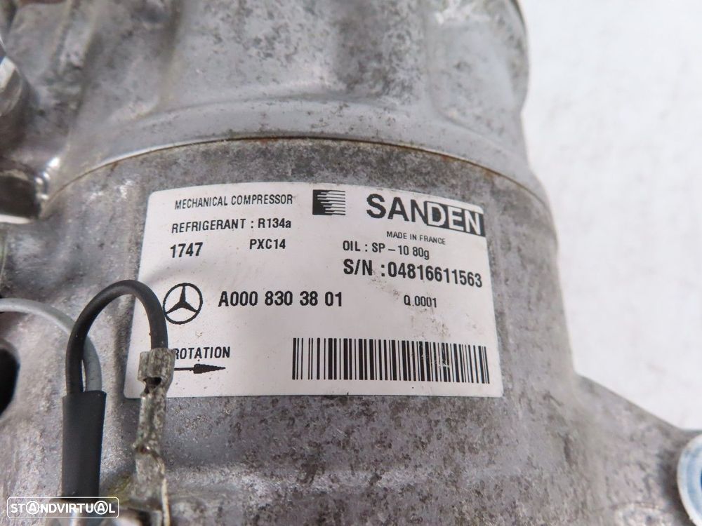 Compressor de AC / Ar Condicionado Usado / Original MERCEDES-BENZ C-CLASS (W205)... - 5