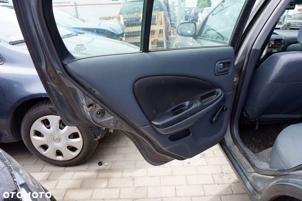 DRZWI TYLNE LEWE ALMERA II N16 LIFT 5D HB KY5  SZARY NISSAN 2003-2006 - 8