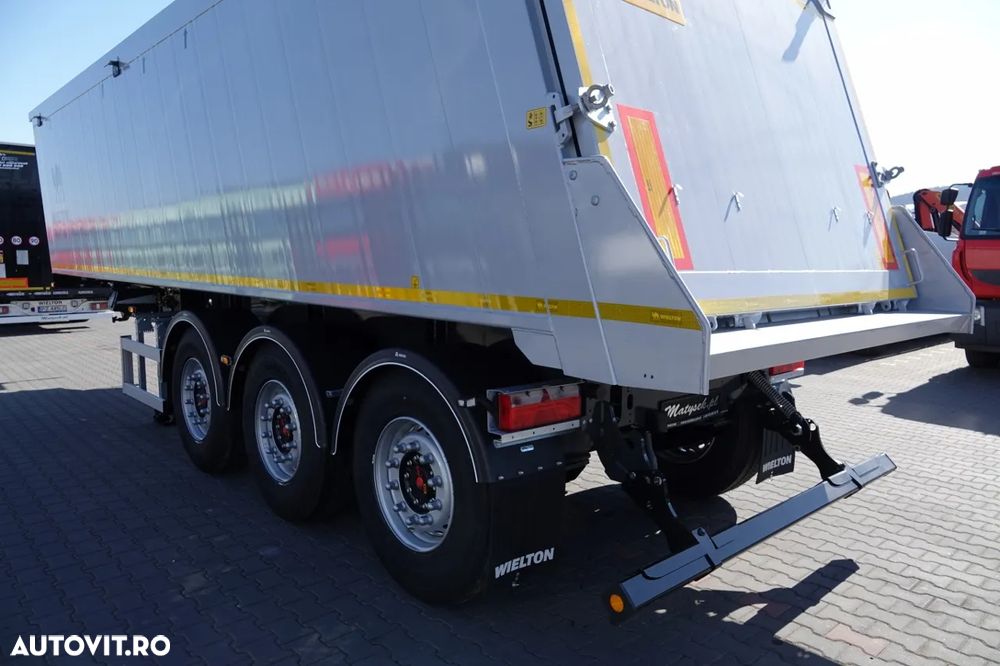 Wielton BASCULANTE ALUMINIU 36 M3 / FLAP / NOU-NOU 2025 / ETAJA 7MM / AXIE LIFTATOR / DISPONIBIL Imediat - 11