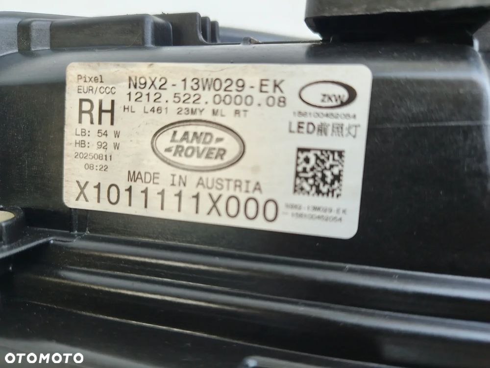 Land Rover Range Rover Sport L461 2022- Prawa Oryginał Full Led N9X213W029EK - 8