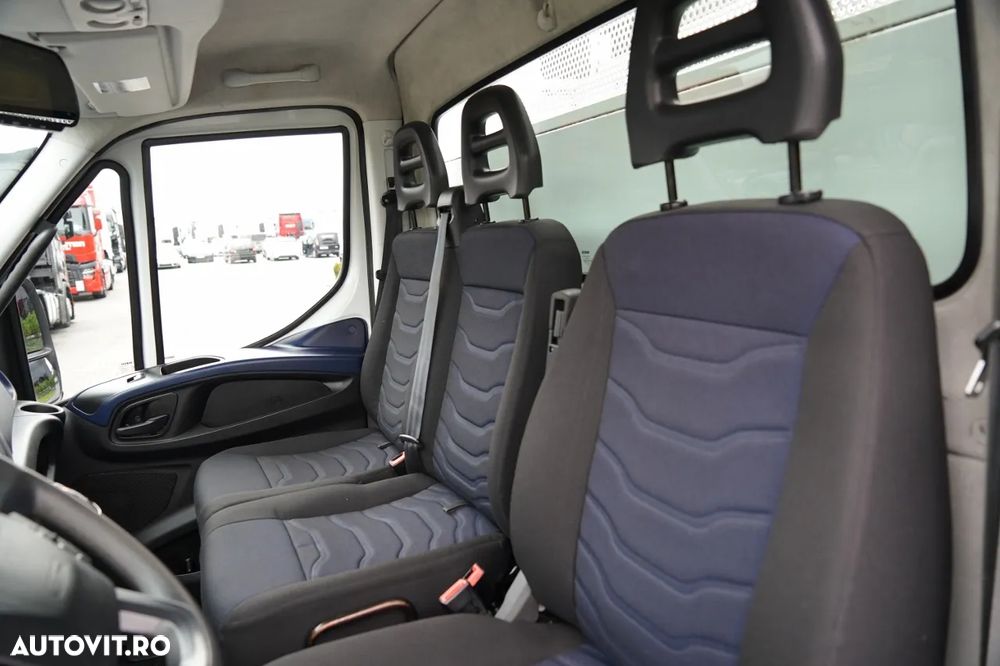 Iveco DAILY 70-180 / BASCULATOR SPATE / 7 TONE MTA / DUBLU / HI-MATIC / BLOCARE PUNȚI - 30