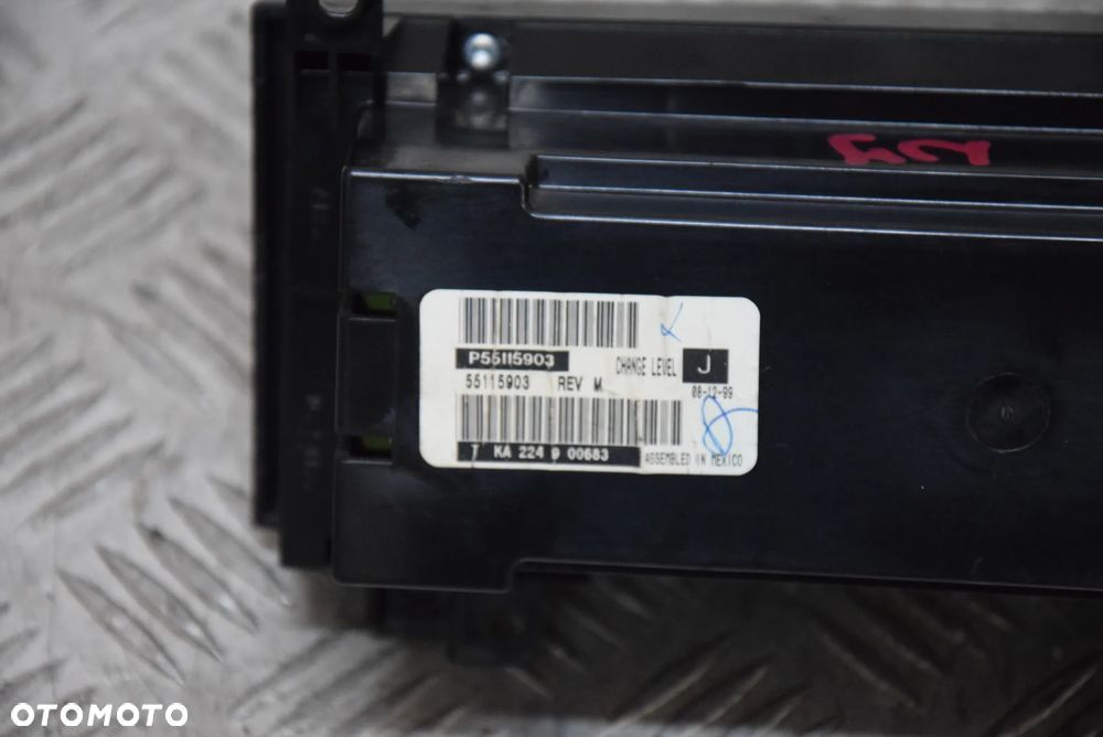 JEEP GRAND CHEROKEE WJ PANEL NAWIEWU KLIMATYZACJI - 4