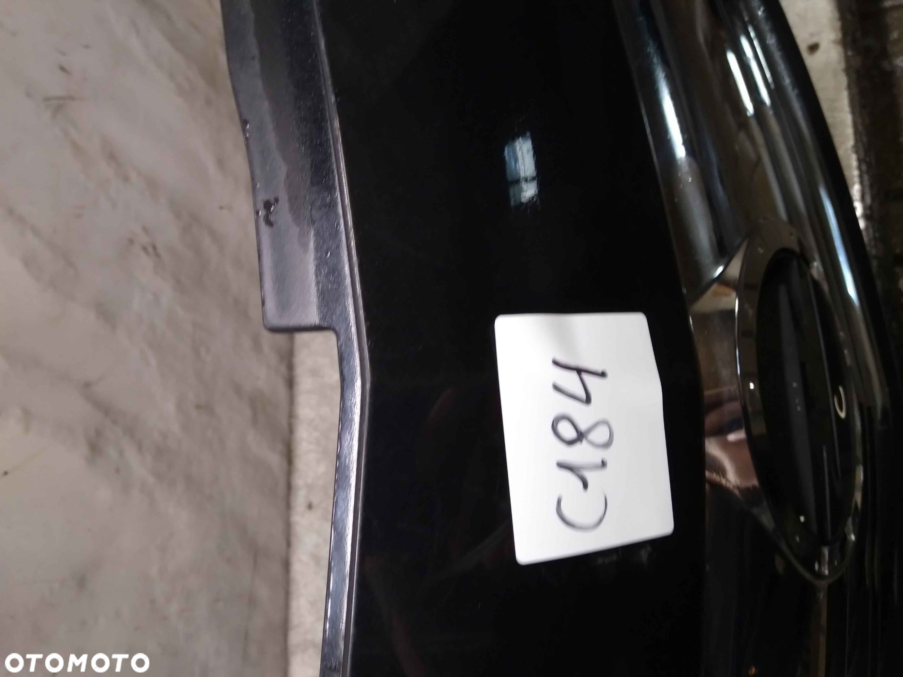 ^ ZDERZAK PRZÓD PRZEDNI DO OPEL INSIGNIA A Z22C CZARNY HALOGENY - 6