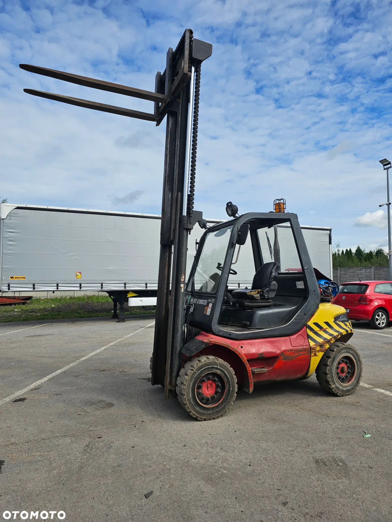 Linde H35T-03 / LPG / UDŻWIG 3450KG / MASZT 3.00M - 14