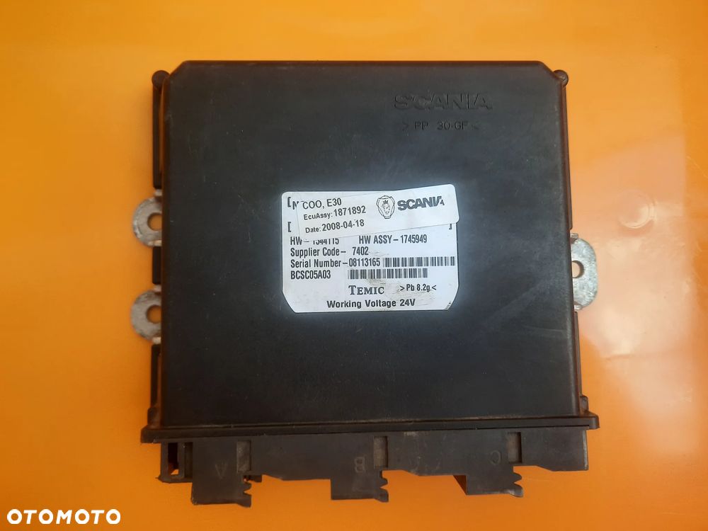 Sterownik Koordynator C007 Scania R - 1