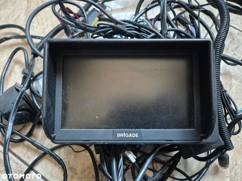WYŚWIETLACZ MONITOR KAMERA , KAMERY BRIGADE DAF MAN TIR - 1