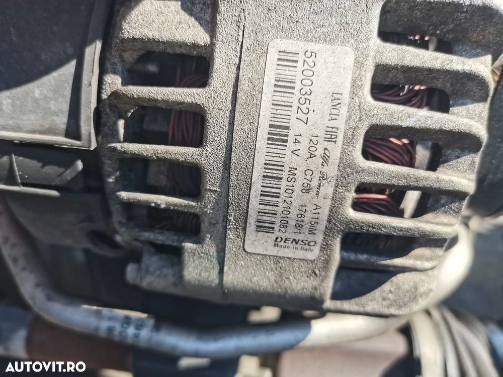Alternator Fiat Doblo 2 LANCIA Alfa Romeo 2015-2019 1.4  52003527  MS1012101082 120A c758 176181 A115IM - 2
