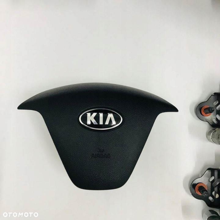 KIA CEED DESKA ROZDZIELCZA KONSOLA KOKPIT PULPIT PODUSZKI AIRBAG AIR BAG PASY KIT SET - 5