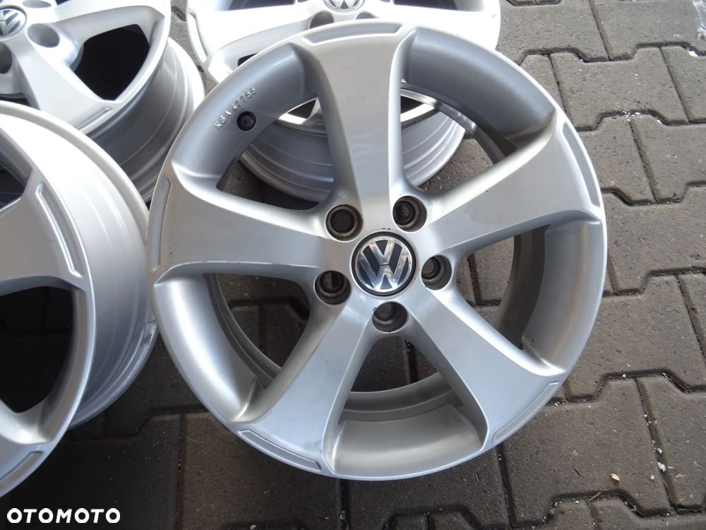 5x100x57 6Jx15 ET40 Volkswagen oryginalne felgi 15 - 3