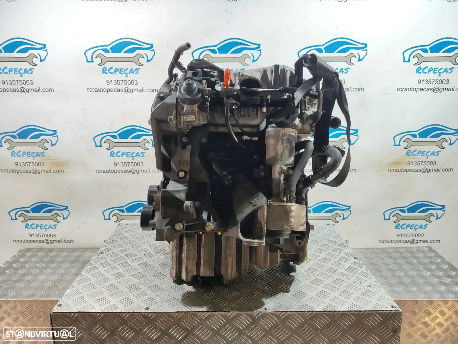Motor Completo VWAG Audi Seat 2.0 TDI 16v 143cv CAG Bosch - 6