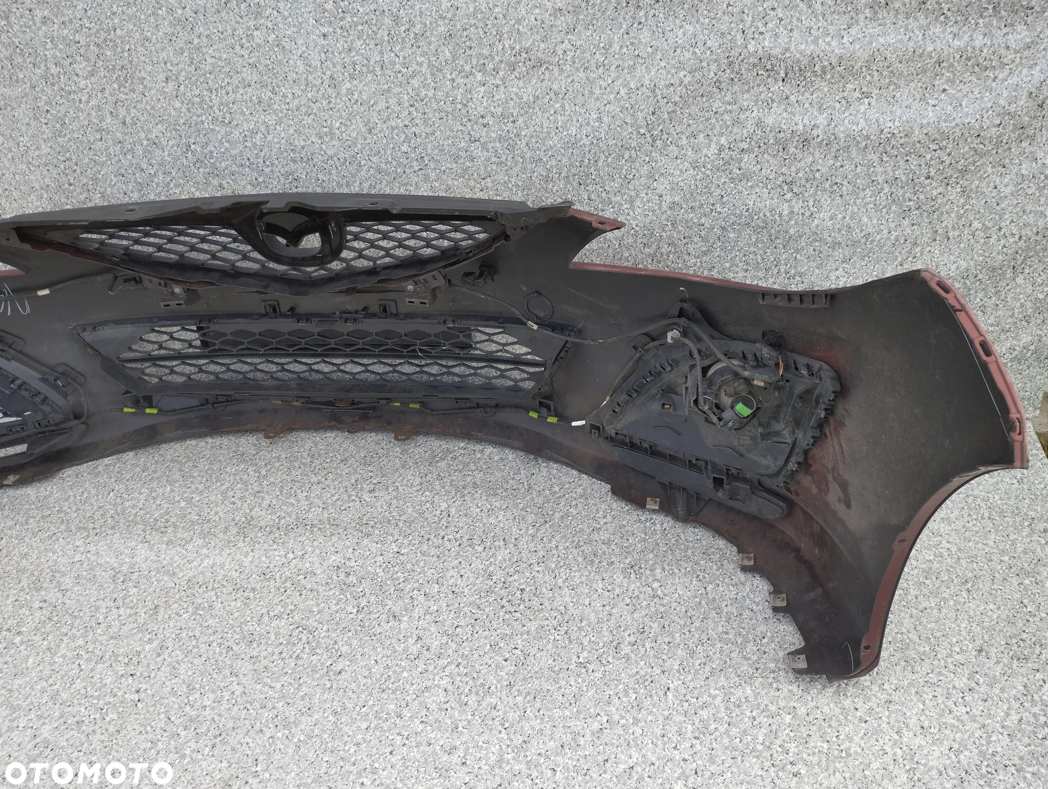 Mazda 6 GH Lift 10-13r zderzak przód przedni PDC - 6
