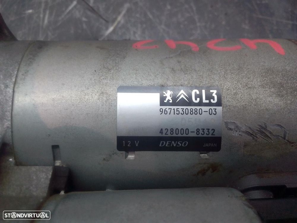 MOTOR ARRANQUE PEUGEOT 208 2015 -9671530880 - 4