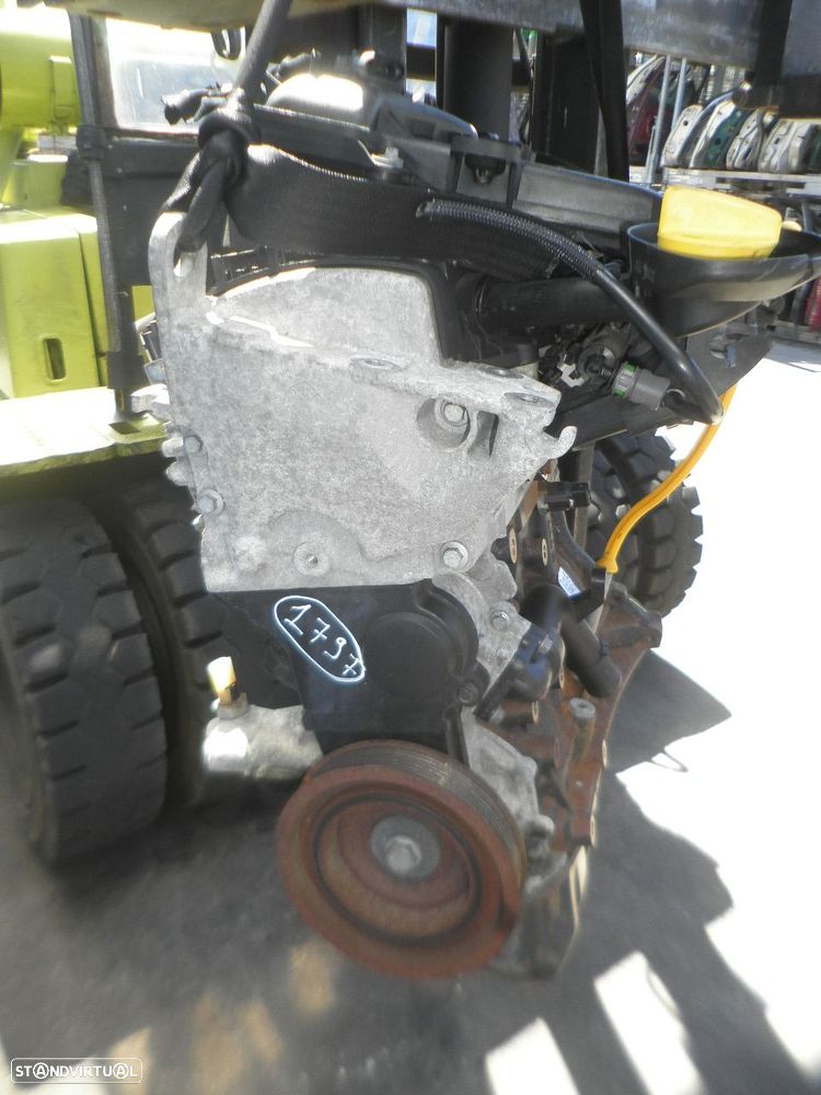 Motor D4F770 RENAULT TWINGO 2013 1.2I 75CV 3P PRETO - 4