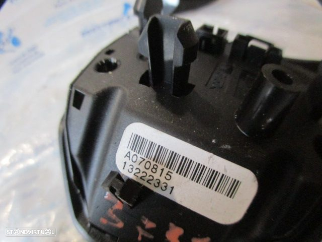 Interruptor 13222331 OPEL CORSA D 2008 RADIO CONTROL OPEL CORSA 4 D FASE 1 2008 1.3CDTI 90CV 5P CINZENTO VOLANTE - 4