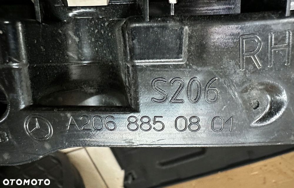 MERCEDES C-KLASA S206 W206 ŚLIZG ZDERZAKA PRAWY TYŁ A2068850801 - 3