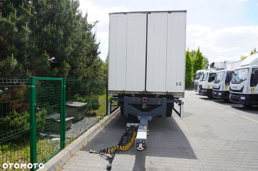 Fruehauf Przyczepa kontenerowa przejazdowa 18 EPAL / 2021 / osie SAF - 5