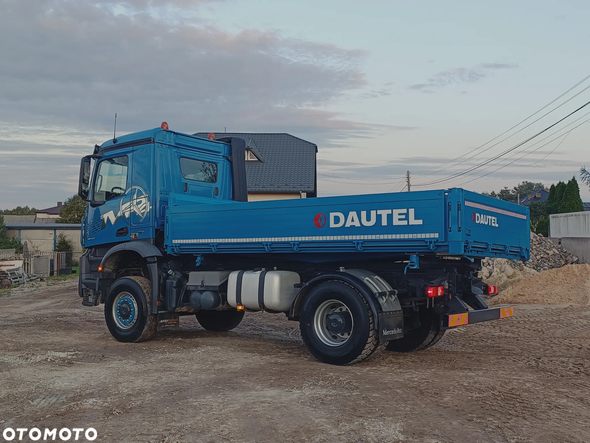 Mercedes-Benz Arocs 1843 4x4 E6 Dautel Kipper Retarder Resor Blokady - 12