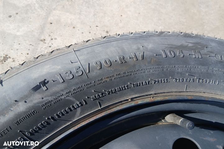 Roata de rezerva slim R17 8V41-AA 135/90 R17 4.00BX17 2170802 8V41-AA - 2
