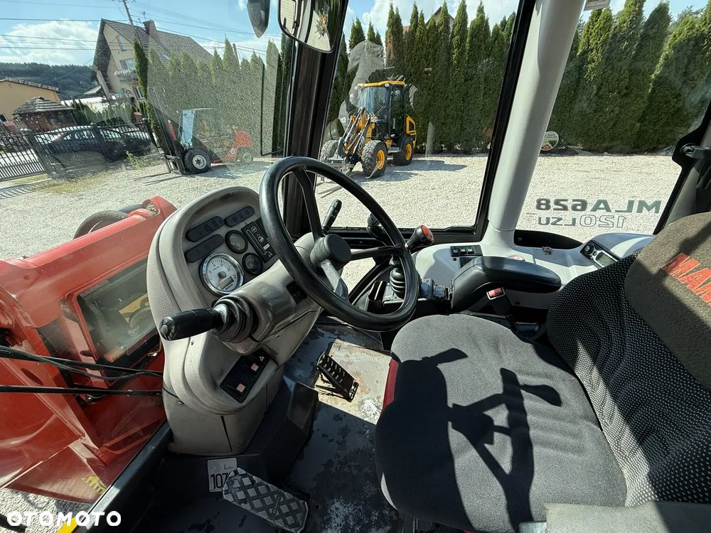 Manitou MLA 628 120 LSU / TELESKOP / 2009 ROK / 6 METRÓW 2,8 T / ORYGINAŁ / SZYBKA / SPROWADZONA Z NIEMIEC / PIĘKNIE UTRZYMANA / BEZ DPF I ADBLUE / 627 625 27T 3550 3560 4560 4580 T TM 180 220 JCB - 13