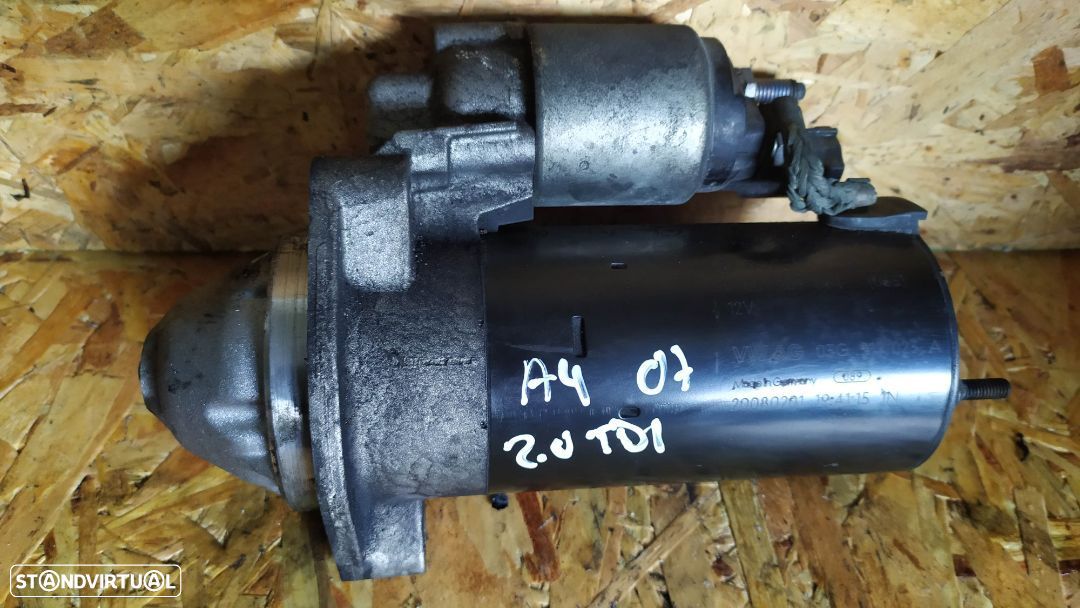 MOTOR DE ARRANQUE AUDI A4 B7 2.0TDI 03G911023A - 1