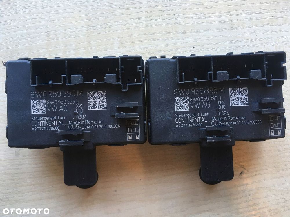 STEROWNIK AUDI A4 B9 DRZWI TYŁ 8W0959395M - 1