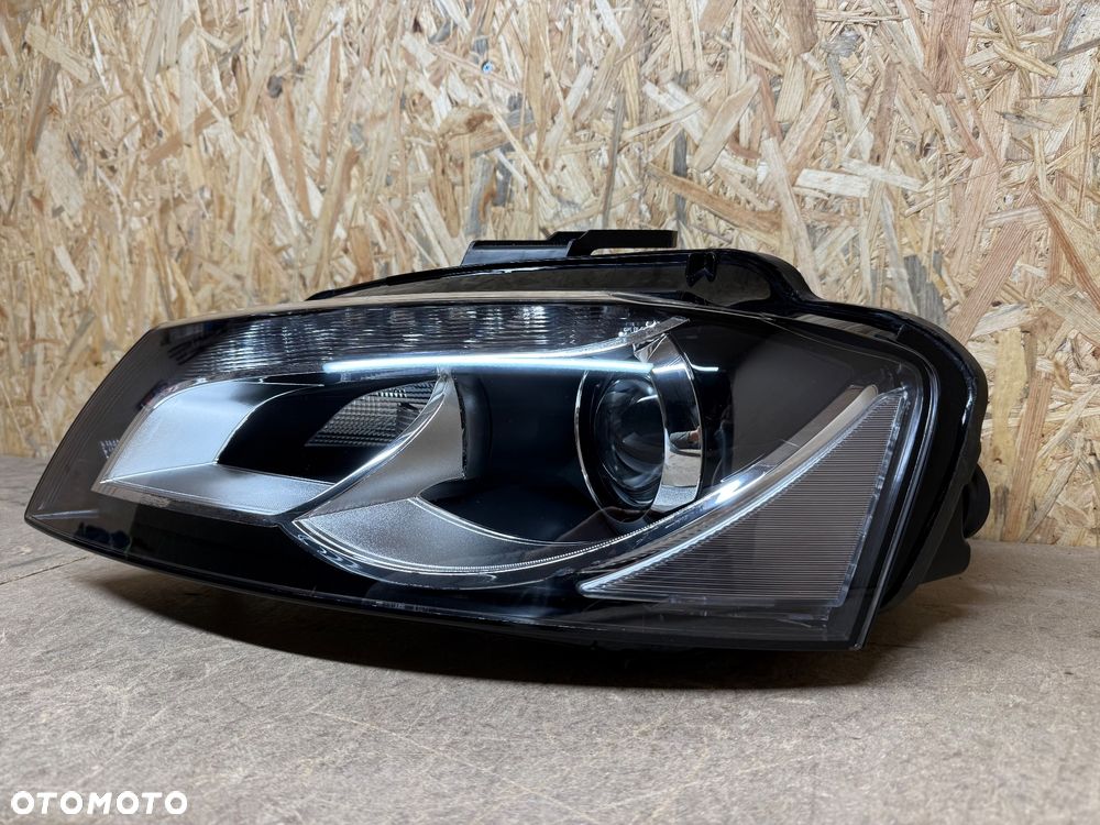 AUDI A3 8P LIFT 08- LAMPA LEWA PRZÓD PRZEDNIA BI-XENON 8P0941003BE - 19