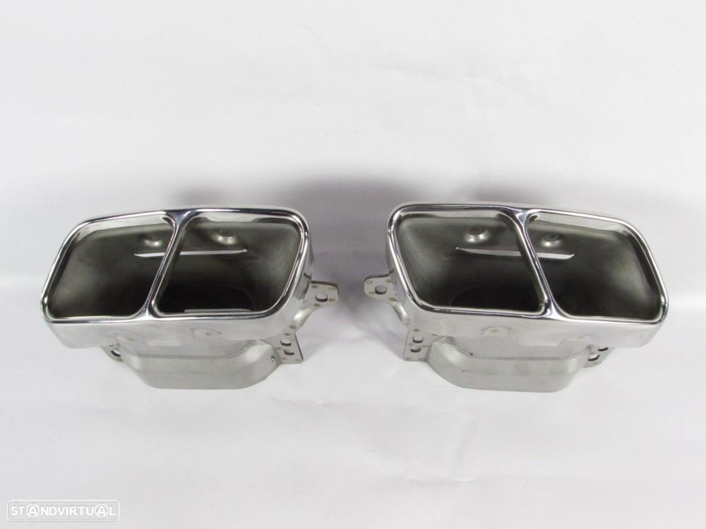 Conjunto Ponteiras Escape AMG Novo AMG AMG/MERCEDES-BENZ A-CLASS (W176)/MERCEDES... - 1