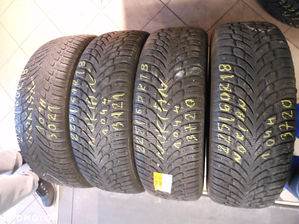 opony 225/60r18 nokian wr suv 4 2x7,7mm 2x6,7mm komplet zima - 1