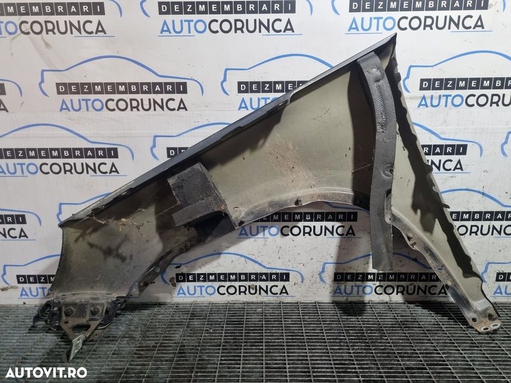 Aripa Dreapta Fata Volkswagen Tiguan 5N Facelift 2011 - 2015 5 Usi NEGRU LC9X (1253) Lovit - 3