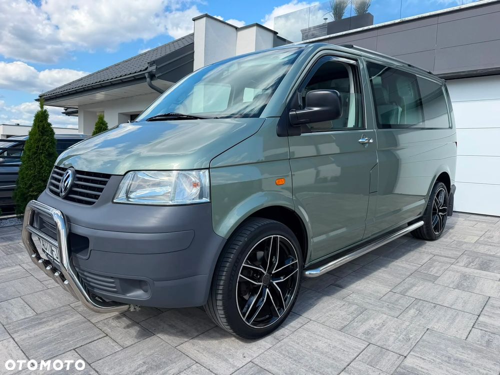 Volkswagen TRANSPORTER T5 1.9TDI Klima Elektryka Duża Navi Rury Brygadówka Dubel Kabina Klapa Hak - 40