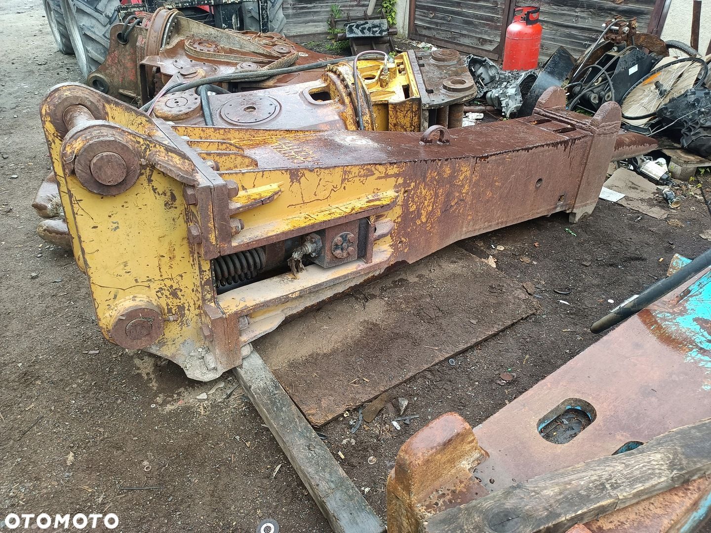 MŁOT MLOT hydrauliczny Wyburzeniowy kruszący fi 80 90 800 900 3050 KG - 1