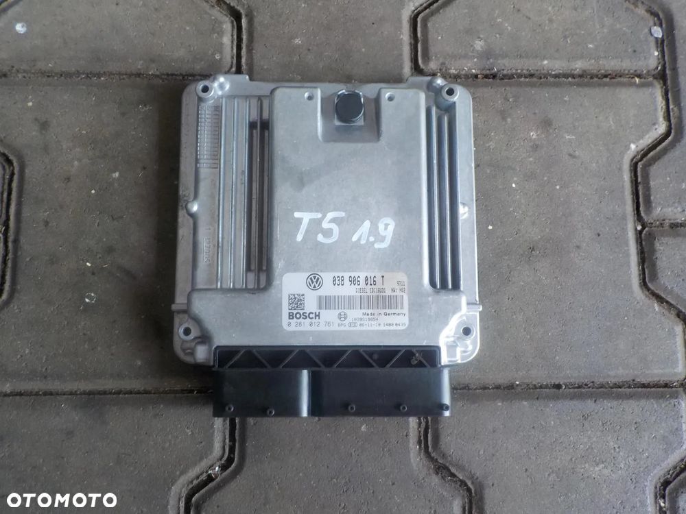 VW T5 1.9 TDI KOMPUTER STEROWNIK 038906016T - 1