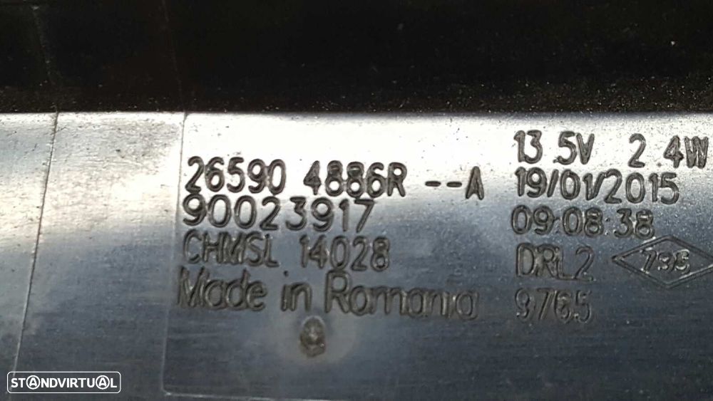 LUZ CENTRAL DE TRAVÃO RENAULT CLIO IV DYNAMIQUE - 4