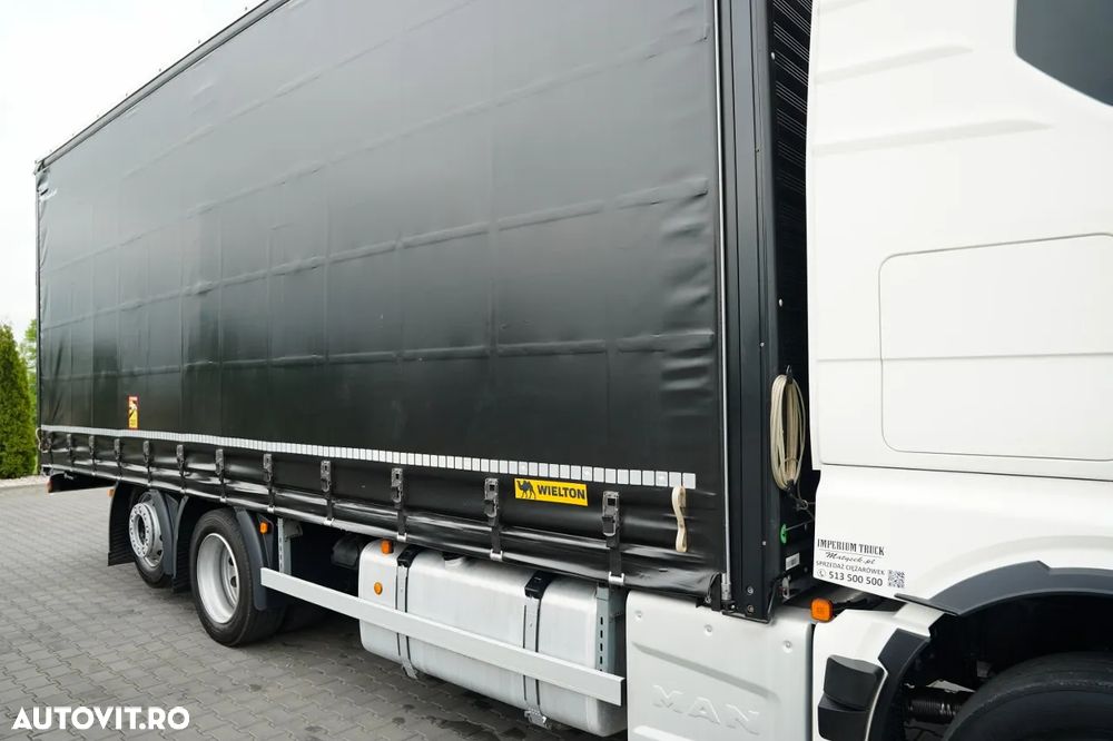 MAN TGX 26.480 / CORTINĂ / SOLO 7.75 M / PUNȚĂ RIDICATĂ / AUTOMATĂ / CAMERĂ / NAVIGAȚIE - 17