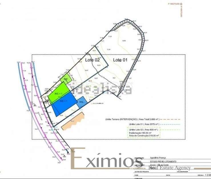 Terreno para construção com 809 m², em Árvore, Vila do Conde. - Grande imagem: 5/6