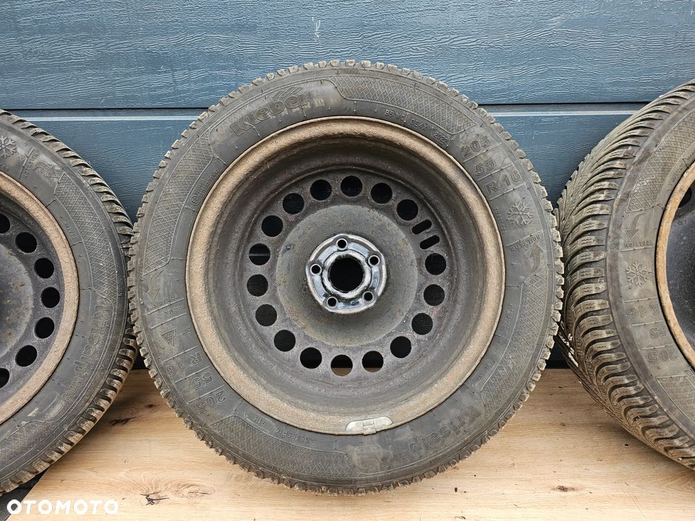 KOŁA FELGI STALOWE OPONY ZIMOWE 205/55 R16 OPEL ASTRA J K MOKKA 5x105 6,5J ET39 - 18