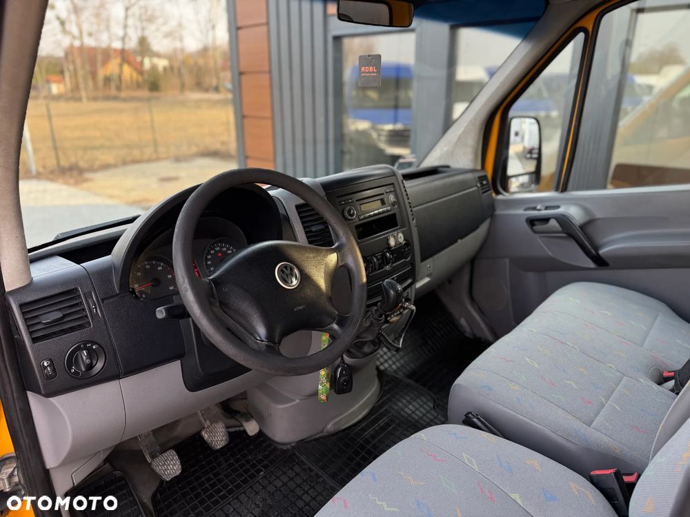 Volkswagen Crafter 2.5 TDI 163KM / Doka Brygadówka 7-osobowy / 2008 ROK PRODUKCJI / 353.348KM PRZEBIEG - 19