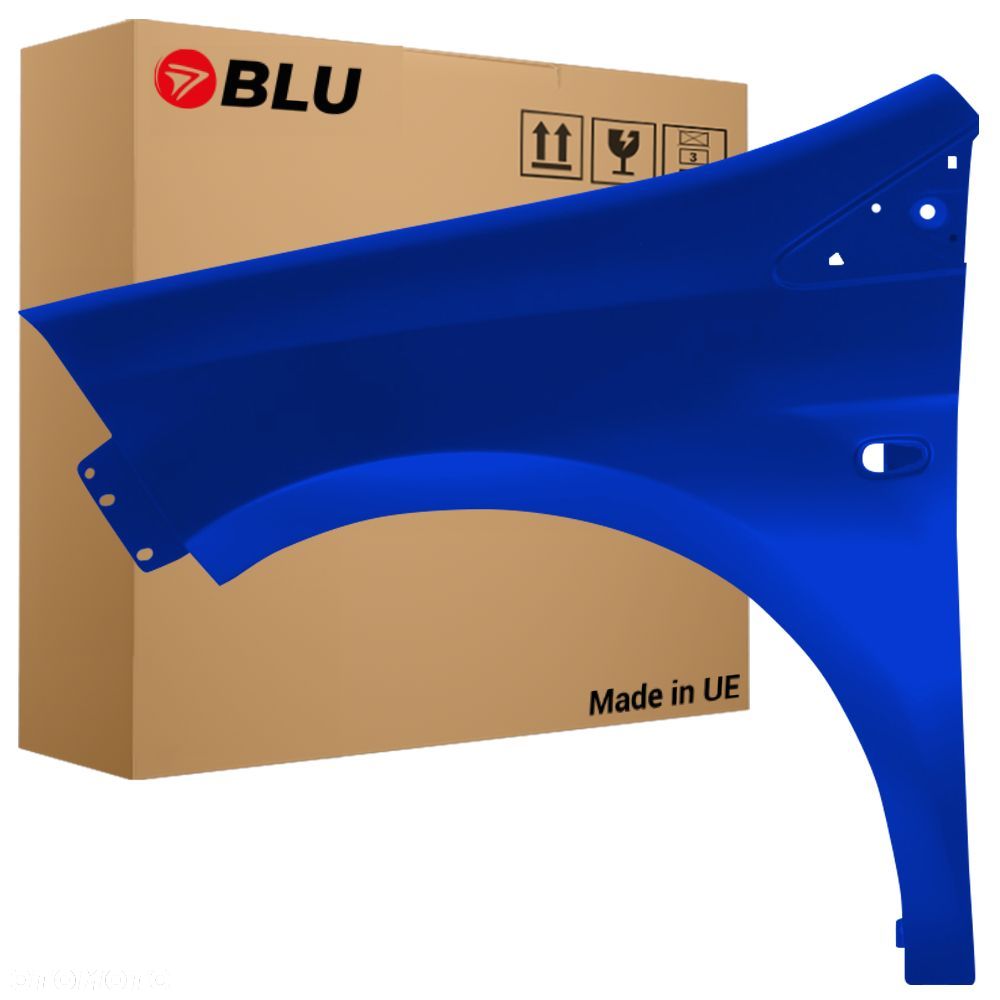 BLU Błotnik FIAT BRAVO II 2 899B Lewy Przód Niebieski BlauMaserati - 1