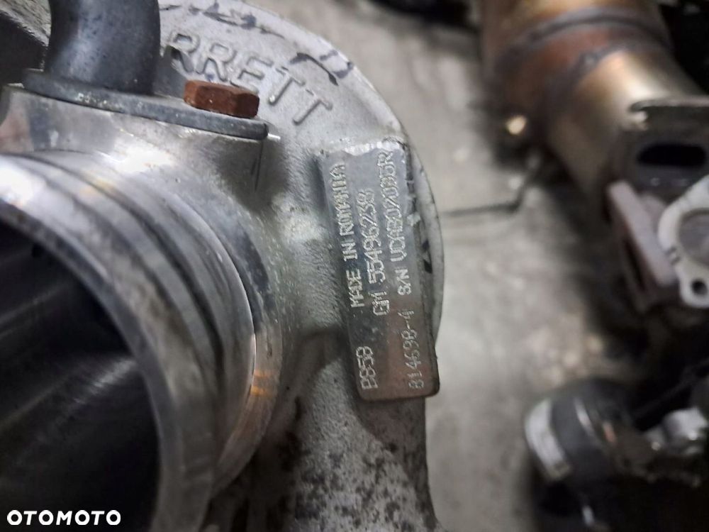 Opel Astra K Turbosprężarka 55496238 - 2