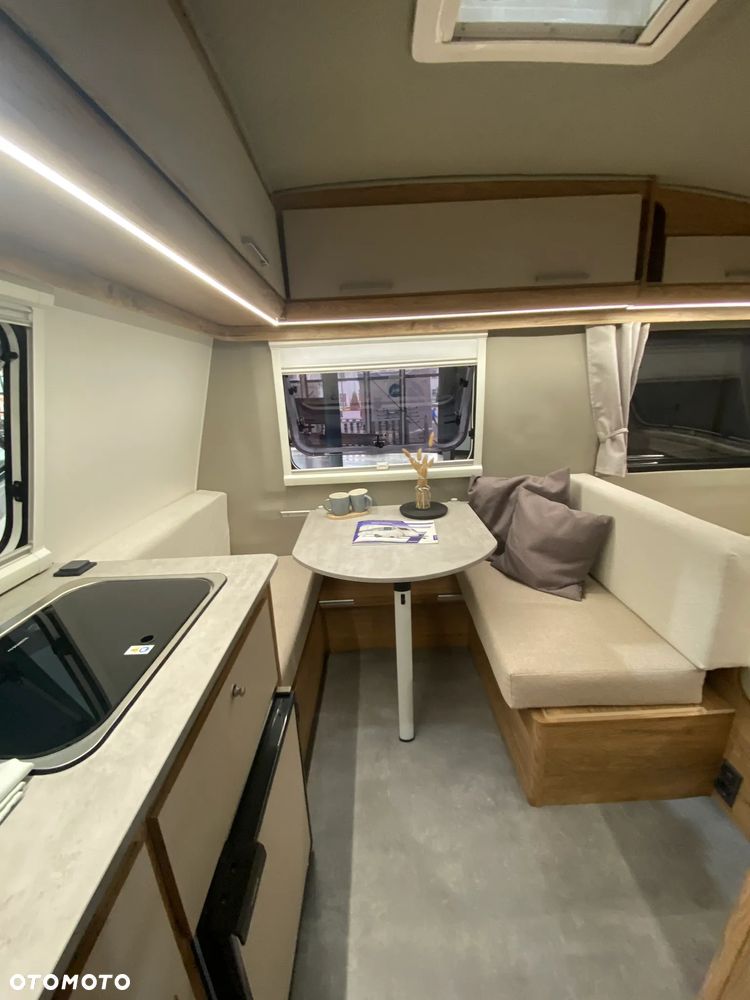 Niewiadów Przyczepa kempingowa NIEWIADÓW N-126NTL ntl lub NT 750kg kemping z łazienką 2 lub 3 osoby - 35