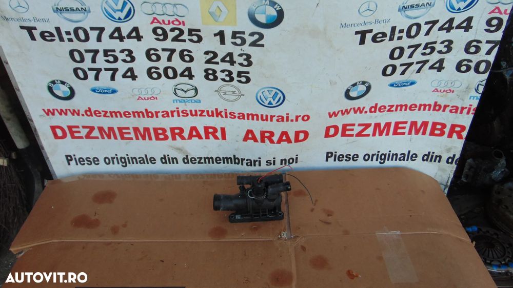 Carcasa termostat Nissan qashqai 1.5 euro 6 renault megane 4 scenic 4 kadjar mercedes w177 w247 dac - 1