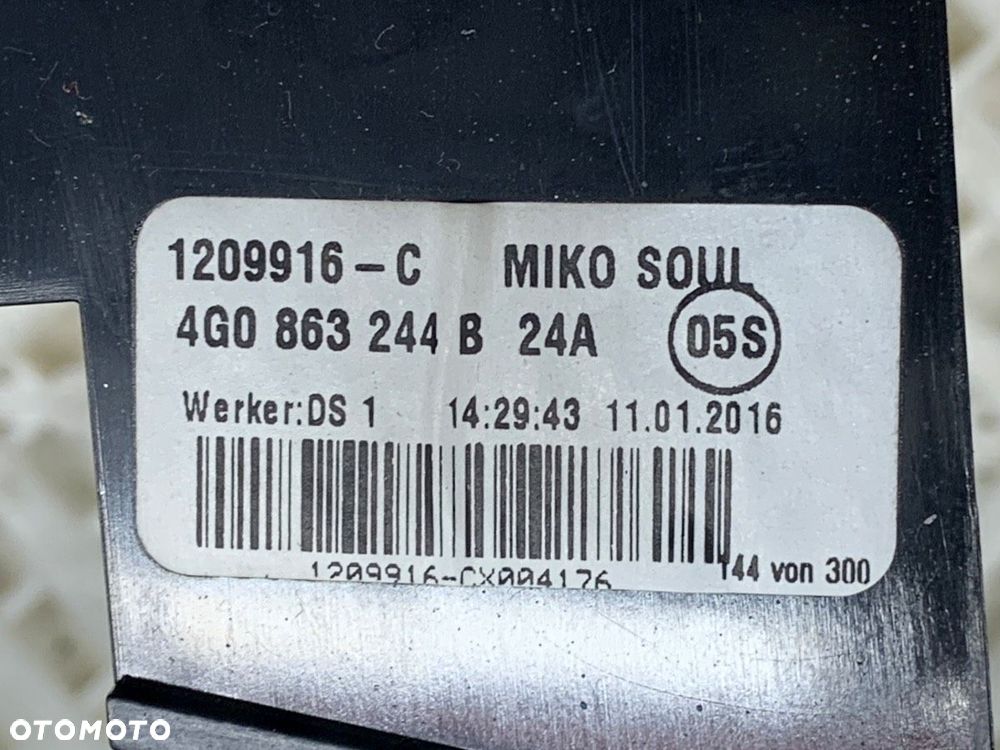 TUNEL ŚRODKOWY  AUDI A6 C7 Avant (4G5, 4GD) 2011 - 2018 3.0 TDI quattro 200 kW [272 KM] olej - 6