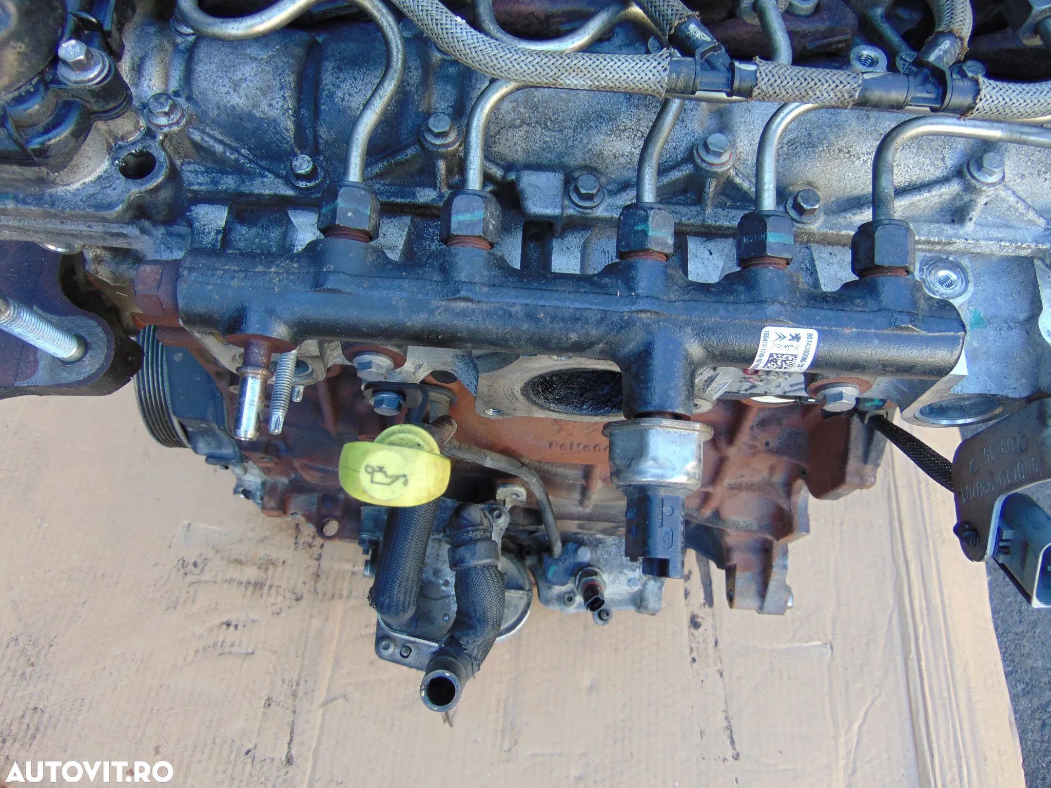 Rampa injectoare Ford Mondeo mk5 2.0 euro 6 Peugeot Citroen cod 9674300080 308 508 3008 5008 boxer jumper c5  kuga s max galaxy - 1