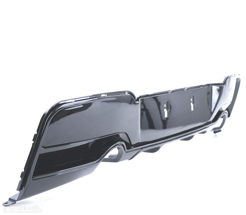 DIFUSOR BMW F20 F21 11-15 PRETO BRILHANTE LOOK M PERFORMANCE - 4