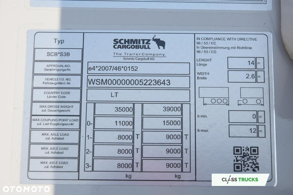 Schmitz Cargobull SKO FP 60 ThermoKing SLXi 300 - 14