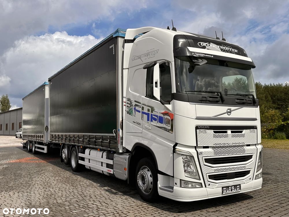 Volvo FH 500 GLOB XXL TANDEM ZESTAW WECON OCYNK SAF  7,72+7,72 - 31